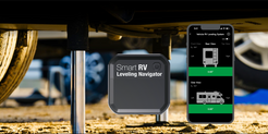Flex Adventures Smart RV Leveling Navigator | Wireless Bluetooth Caravan & Motorhome Level (RVS01)