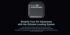Flex Adventures Smart RV Leveling Navigator | Wireless Bluetooth Caravan & Motorhome Level (RVS01)