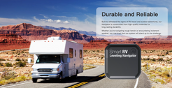 Flex Adventures Smart RV Leveling Navigator | Wireless Bluetooth Caravan & Motorhome Level (RVS01)