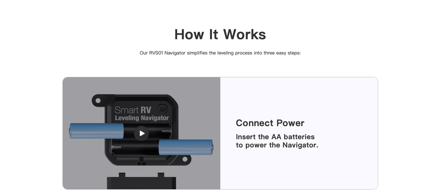 Smart RV Leveling Navigator