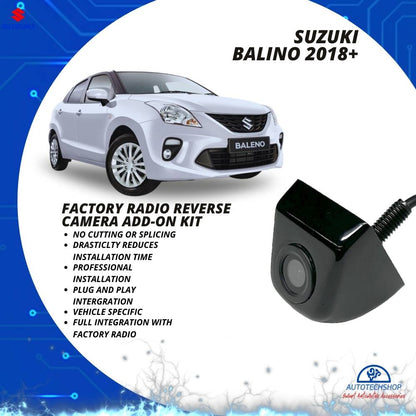 AutoVision Suzuki Baleno 2018+ Reverse Camera Add-On Kit For Factory Radio