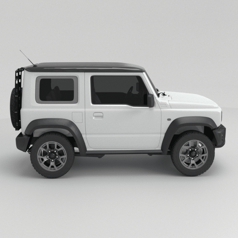 Suzuki Jimny Gen 4 – 3 Door Ladder