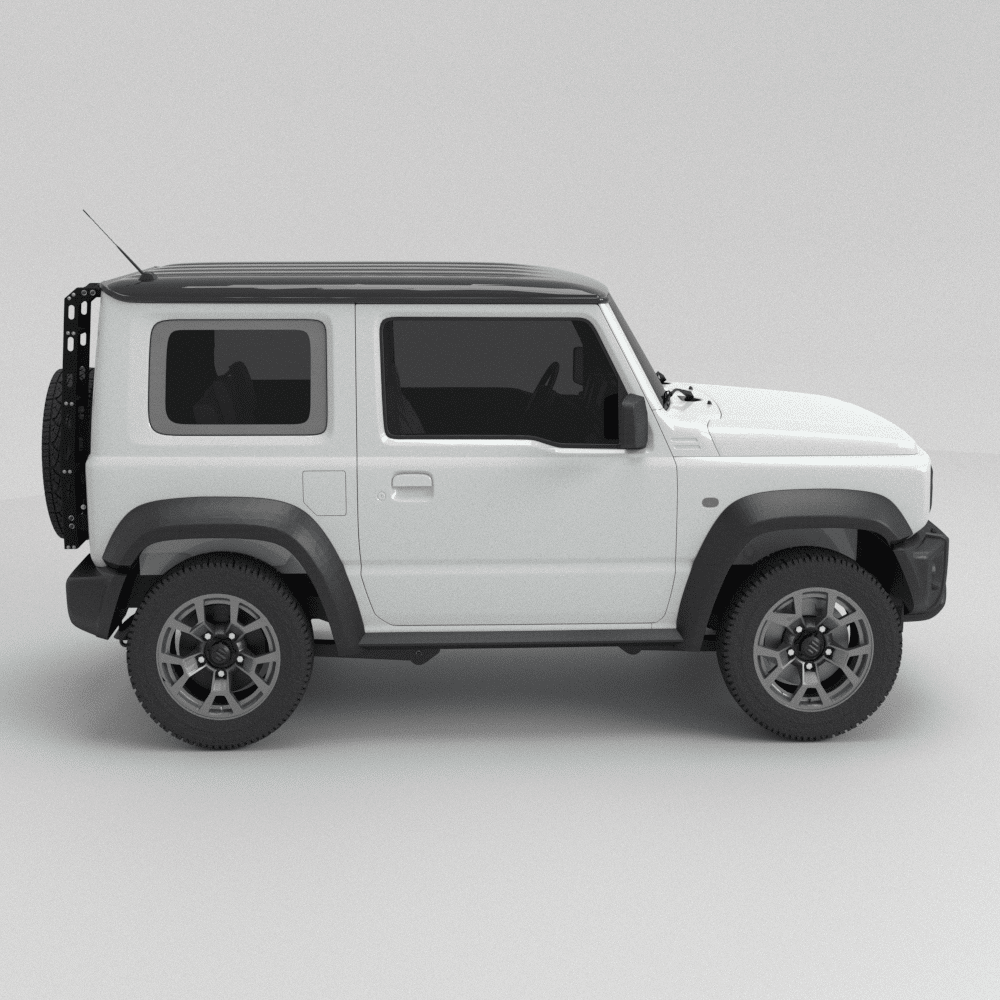 Suzuki Jimny Gen 4 – 3 Door Ladder