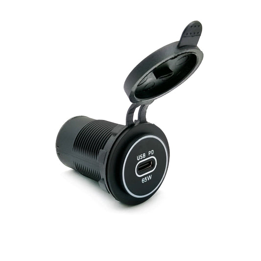 Round Super Quick Charger 65W Type-C