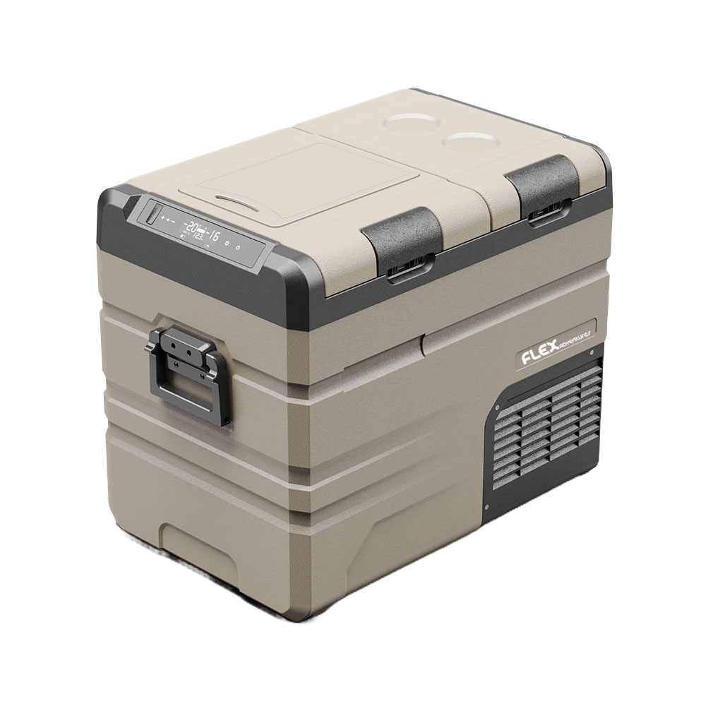 Flex Adventures TA45 45L T-Design Dual Zone Fridge Freezer | Solar Ready | Bluetooth | 12V/24V/240V