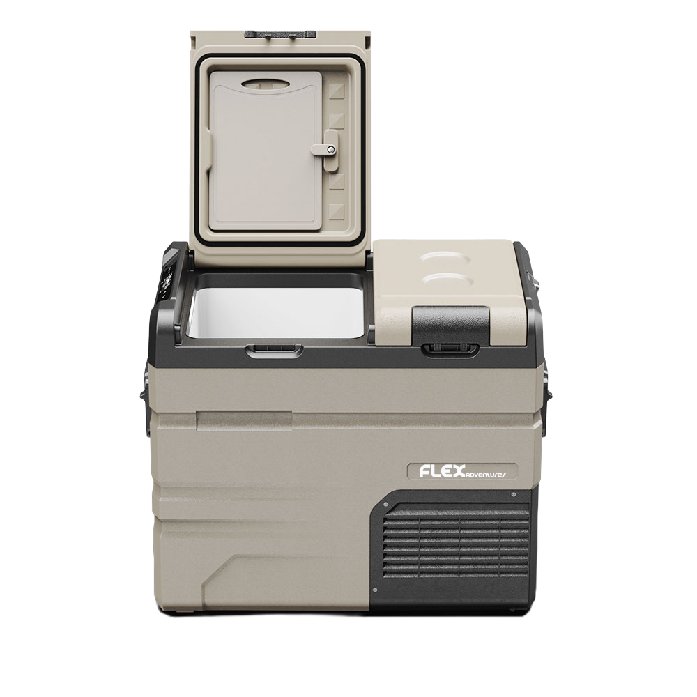 Flex Adventures TA45 45L T-Design Dual Zone Fridge Freezer | Solar Ready | Bluetooth | 12V/24V/240V
