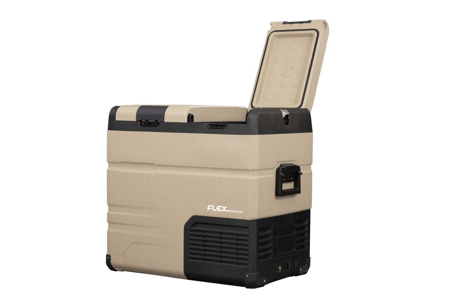 Flex Adventures TA55 55L T-Design Dual Zone Fridge Freezer | Solar Ready | Bluetooth | 12V/24V/240V