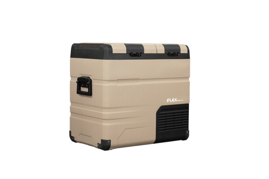 Flex Adventures TA55 55L T-Design Dual Zone Fridge Freezer | Solar Ready | Bluetooth | 12V/24V/240V