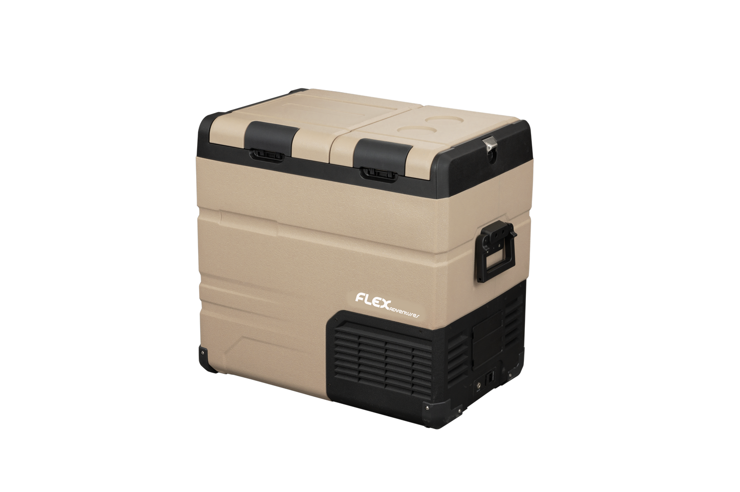 Flex Adventures TA55 55L T-Design Dual Zone Fridge Freezer | Solar Ready | Bluetooth | 12V/24V/240V