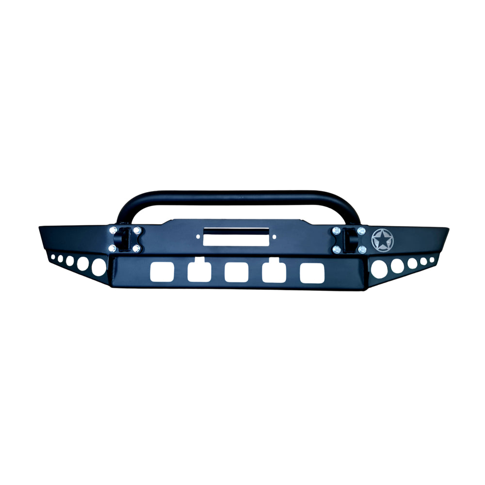 Jeep TJ Front Bumper, Steel - Advanced 4x4