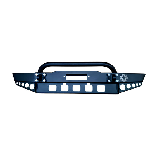 Jeep TJ Front Bumper, Steel - Advanced 4x4