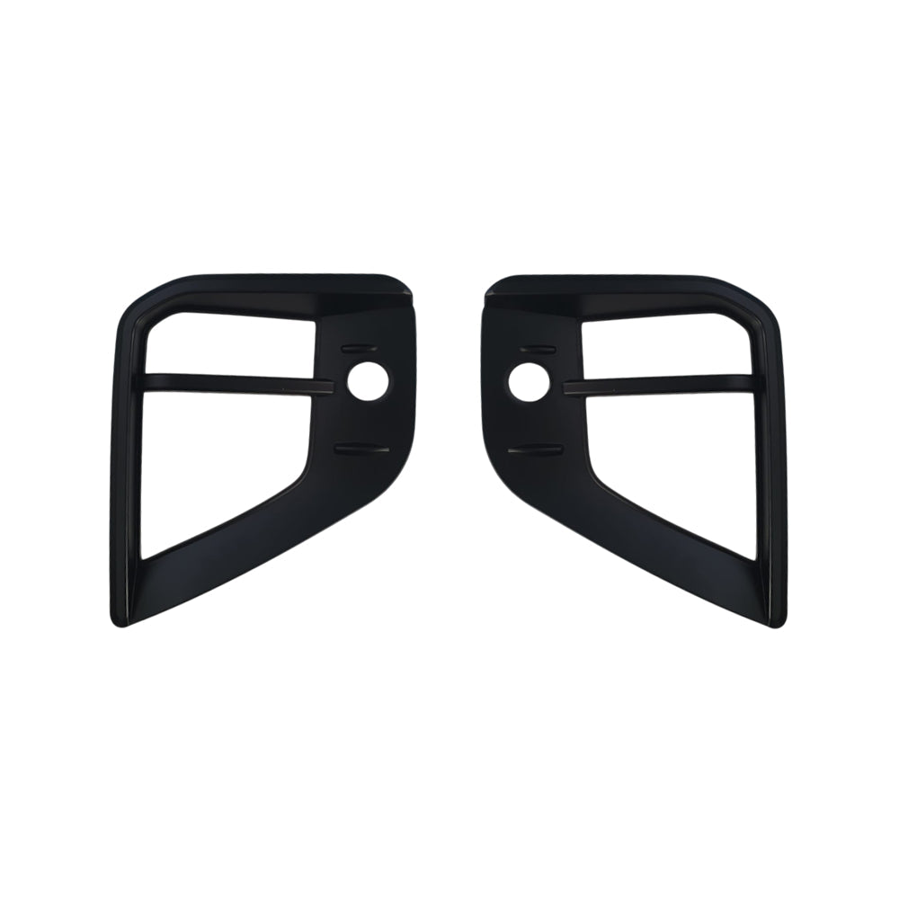 Mitsubishi Triton 2019 Front Fog Light Cover Matt Black
