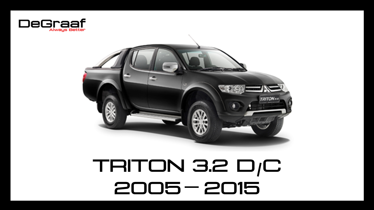 DeGraaf 76mm Stainless Steel Performance Exhaust | Mitsubishi Triton 3.2 Di-D (2005–2015)