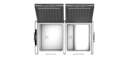 Flex Adventures TW75 75L Dual Zone Portable Fridge Freezer | Bluetooth App Control | 12V/24V/240V