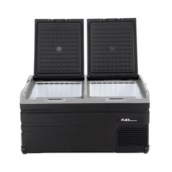 Flex Adventures TW95 95L Dual Zone Portable Fridge Freezer | Bluetooth App Control | 12V/24V/240V