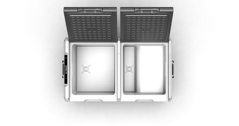 Flex Adventures TW95 95L Dual Zone Portable Fridge Freezer | Bluetooth App Control | 12V/24V/240V