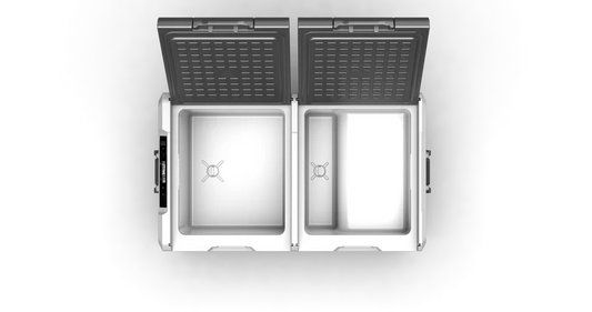 Flex Adventures TW95 95L Dual Zone Portable Fridge Freezer | Bluetooth App Control | 12V/24V/240V