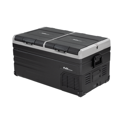 Flex Adventures TW95 95L Dual Zone Portable Fridge Freezer | Bluetooth App Control | 12V/24V/240V
