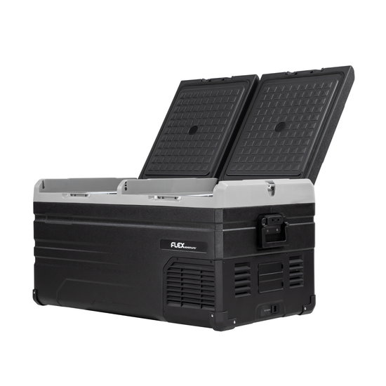 Flex Adventures TW95 95L Dual Zone Portable Fridge Freezer | Bluetooth App Control | 12V/24V/240V