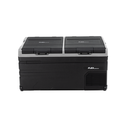 Flex Adventures TW95 95L Dual Zone Portable Fridge Freezer | Bluetooth App Control | 12V/24V/240V