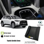 Wireless 18W fast charger for Toyota Cross 2021+ (iOS)