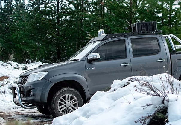 Predator Offroad Toyota Hilux Vigo Double Cab Stealth Roof Rack (2005–2015)