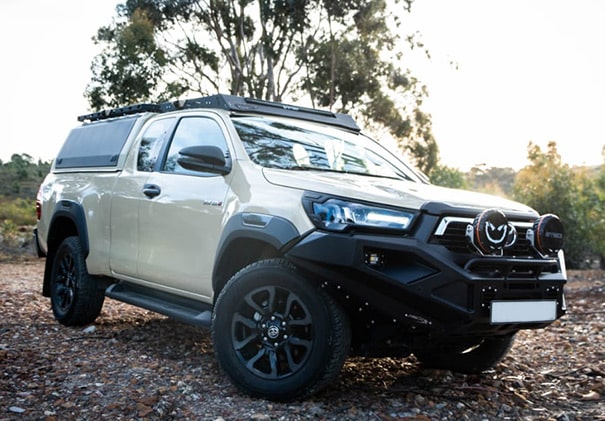 Predator Offroad Toyota Hilux GD6 Revo Extra Cab Stealth Roof Rack (2016–Present)