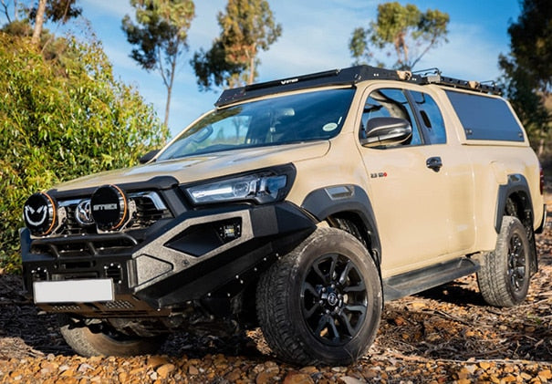 Predator Offroad Toyota Hilux GD6 Revo Extra Cab Stealth Roof Rack (2016–Present)