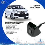 AutoVision Toyota Vitz 2023+ Reverse Camera Add-On Kit For Factory Radio