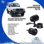 AutoVision Toyota Land Cruiser 76/79 2023+ Reverse Camera Add-On Kit For Factory Radio