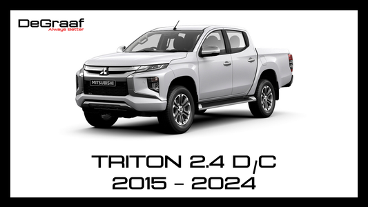 DeGraaf 76mm Stainless Steel Performance Exhaust | Mitsubishi Triton 2.4 Diesel (2015–2024)