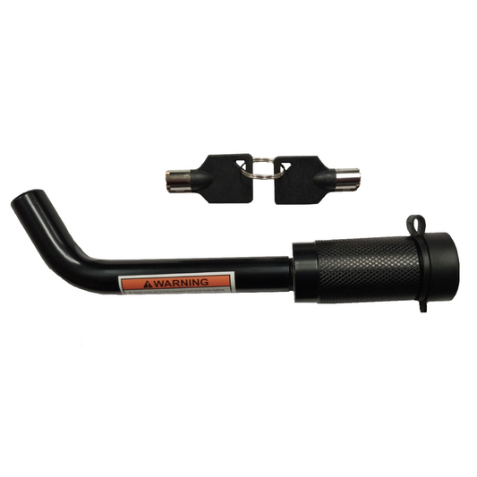 Trailer Hitch Pin Lock Black