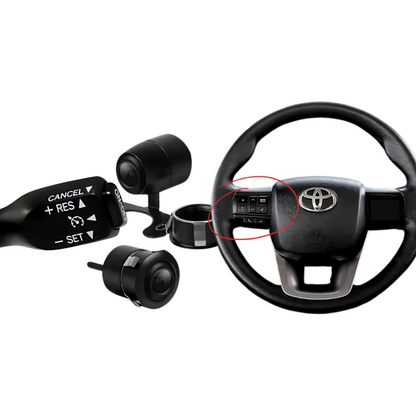 AutoTech Toyota Land Cruiser 2.8 Cruise Control, Reverse Cam and Steering Wheel Button Combo Deal