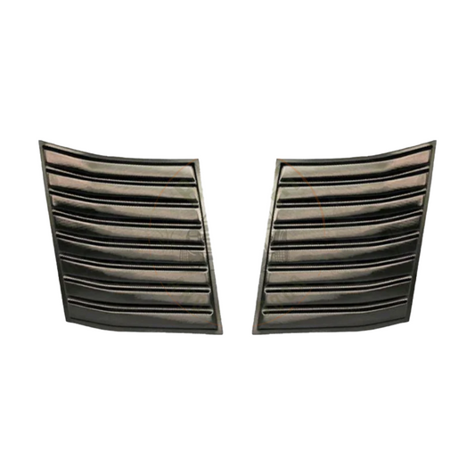 Ford Ranger T6 Bonnet Vents Matt Black