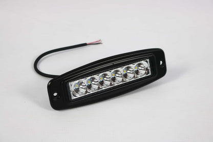Hella Valuefit Flush Mount 6 LED Light Bar Long Range