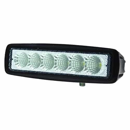 Hella Black Magic LED Mini Lightbar 6.2˝ Single (Flood)