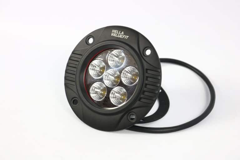 Hella LED Black Magic 2.7" Cube Kit - (Flood)