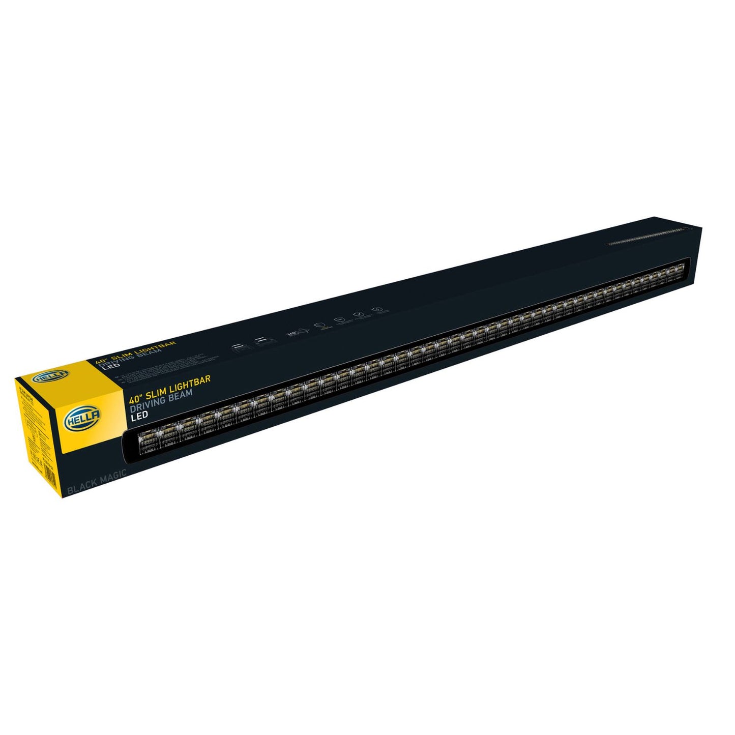 Hella Black Magic LED Slim Light Bar 40’’