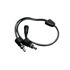 Flex Adventures LED 1-2 Splitter | Y-Adapter | 400mm | Weather-Sealed | Plug & Play | 12V/24V