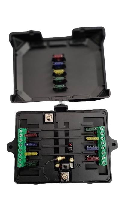 Flex Adventures 8G Wireless Wi-Fi Accessory Panel | 8 Circuit | 60A | 80m Range | 12V/24V
