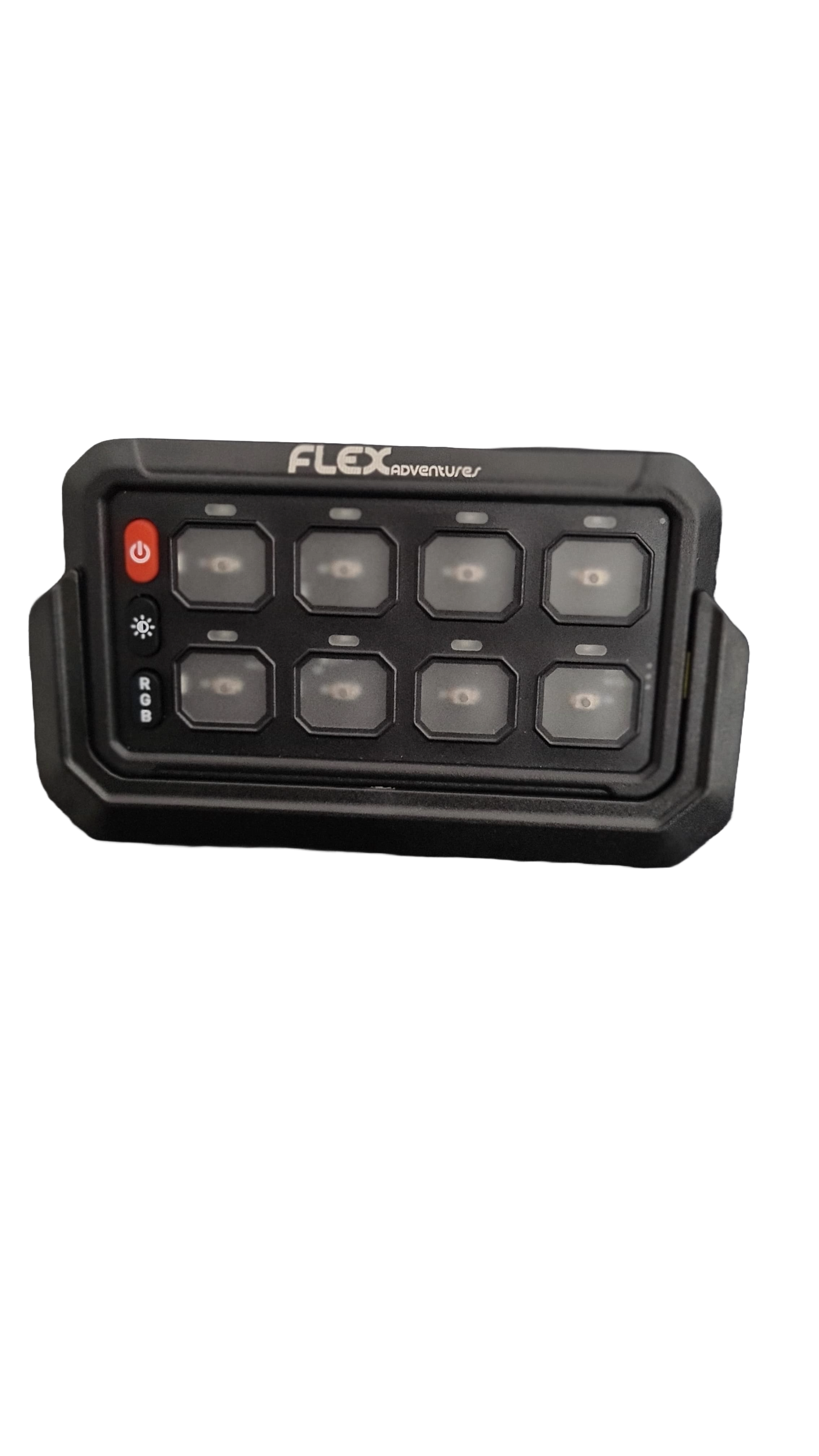 Flex Adventures 8G Wireless Wi-Fi Accessory Panel | 8 Circuit | 60A | 80m Range | 12V/24V