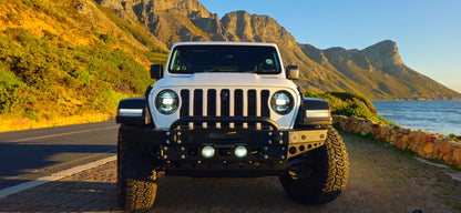 Jeep JL / JLU / JT Gladiator Front Bumper | 3mm Steel | Advanced 4x4
