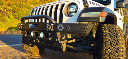 Jeep JL / JLU / JT Gladiator Front Bumper | 3mm Steel | Advanced 4x4