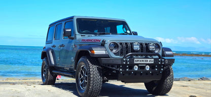 Jeep JL / JLU / JT Gladiator Front Bumper | 3mm Steel | Advanced 4x4