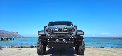 Jeep JL / JLU / JT Gladiator Front Bumper | 3mm Steel | Advanced 4x4