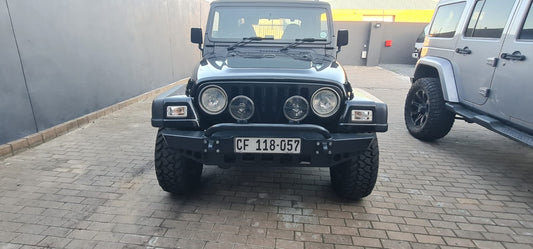 Jeep Wrangler TJ Front Bumper | 3mm Steel | Advanced 4x4