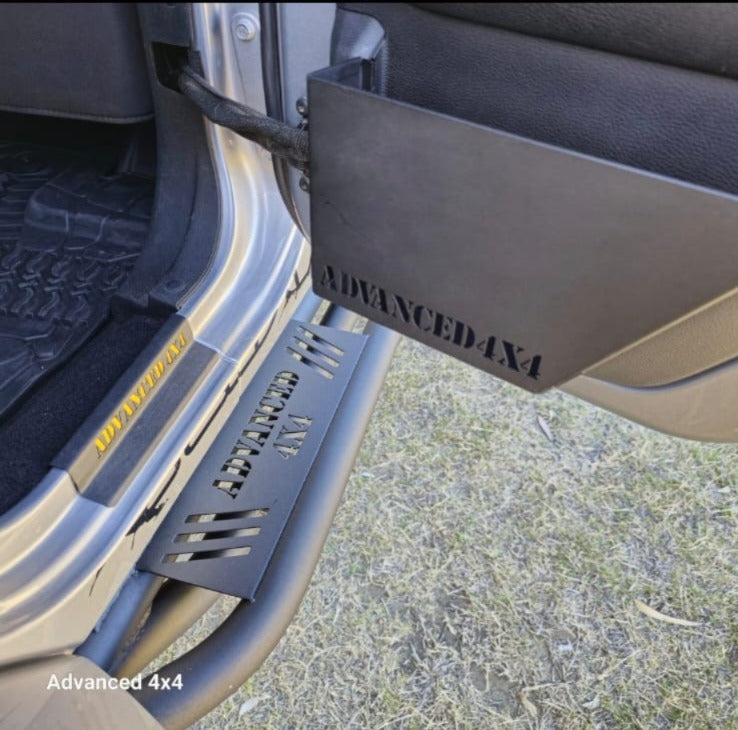 Jeep Wrangler JK / JKU Front Door Pockets Aluminium Set of 2 (2007-2018) - Advanced 4x4