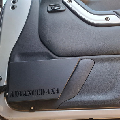 Jeep Wrangler JK / JKU Front Door Pockets Aluminium Set of 2 (2007-2018) - Advanced 4x4