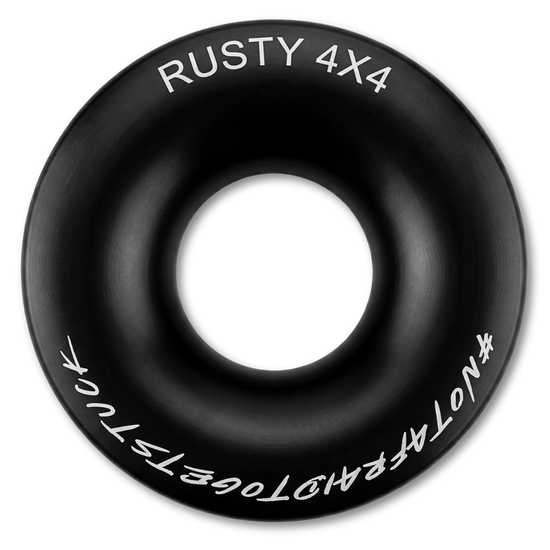 15-Ton Winch Ring (Synthetic Winch Rope Snatch Block)