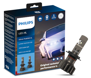 Philips Ultinon Pro9100 (H7) - Set of 2 Bulbs
